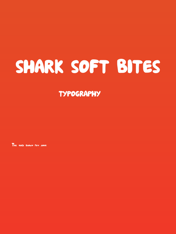 Shark Soft Bites Poster