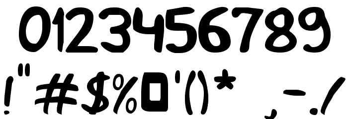 Shark Supah FX Font OTHER CHARS