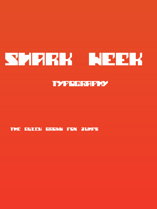 Shark Week Regular Poster