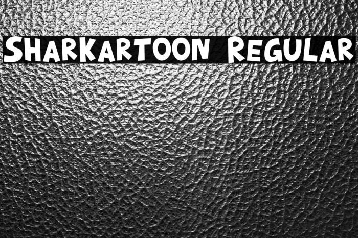 Sharkartoon Regular Example 1