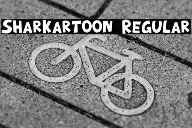 Sharkartoon Regular フォント examples