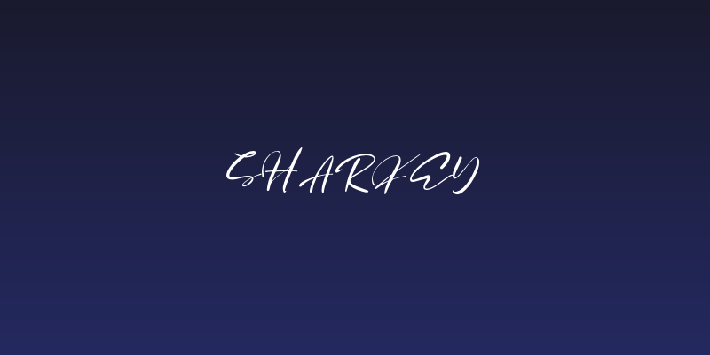 Sharkey Social Header