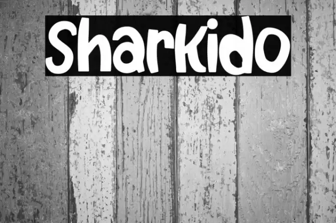 Sharkido Font examples