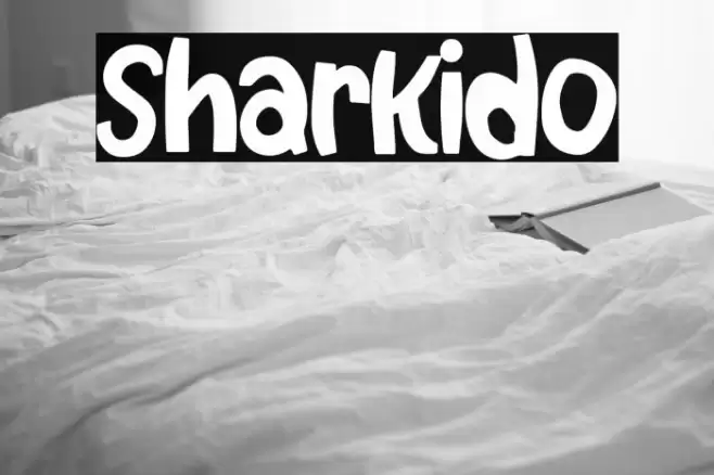 Sharkido Font examples
