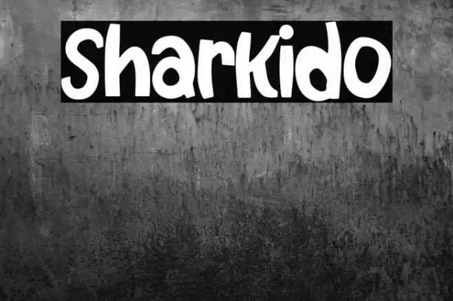 Sharkido Font examples