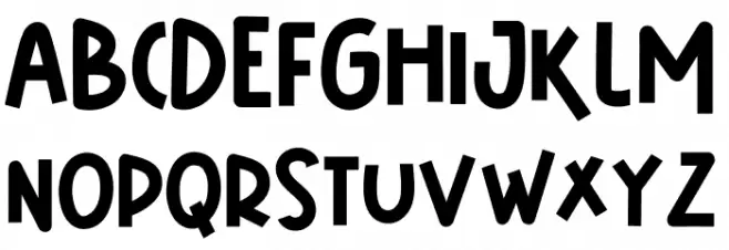 Sharkines Demo Шрифта ВЕРХНИЙ