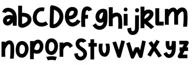 Sharkines Demo Font LOWERCASE