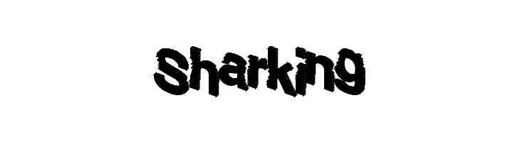 Sharking Шрифта