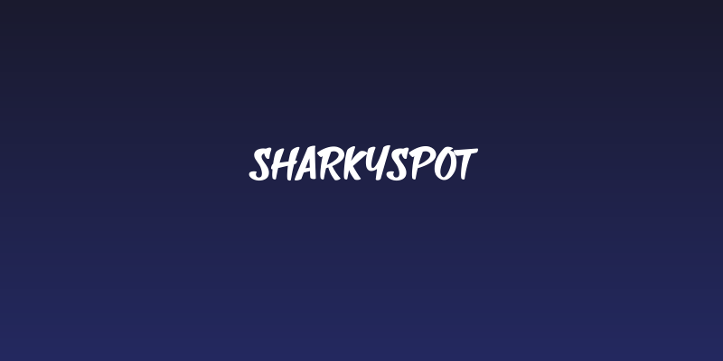 Sharkyspot Social Header