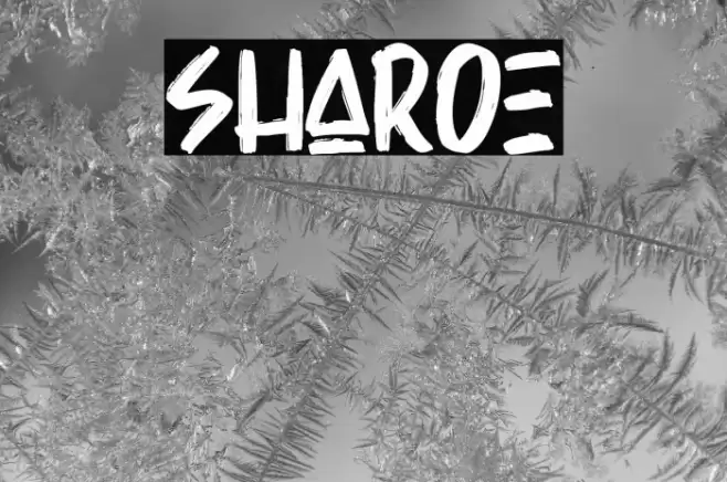 Sharoe Font examples