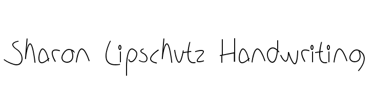 Sharon Lipschutz Handwriting  baixar fontes gratis