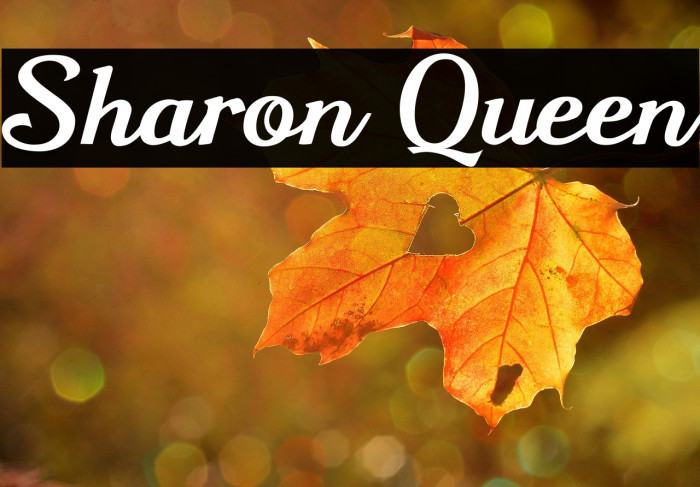 Sharon Queen Example 1