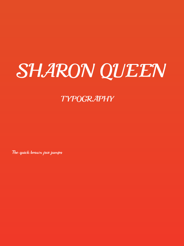 Sharon Queen Poster