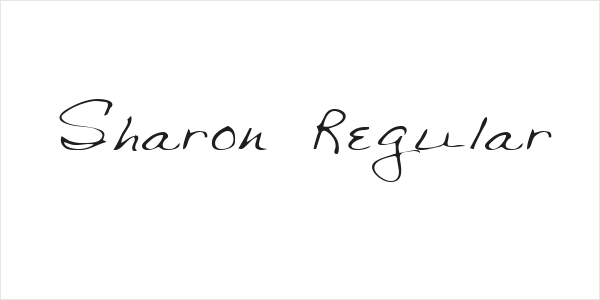 Sharon Regular Logo
