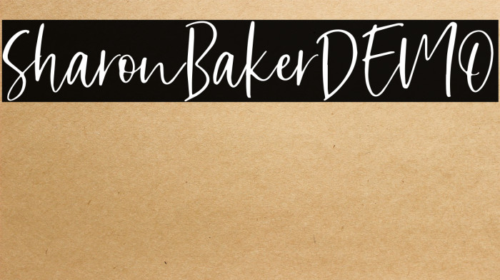 SharonBakerDEMO Example 1