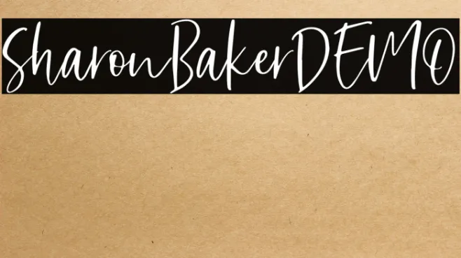 SharonBakerDEMO Example 1