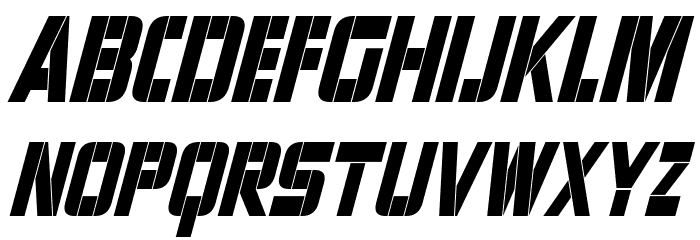 Sharp Avienne Condensed Italic Polices MINUSCULES