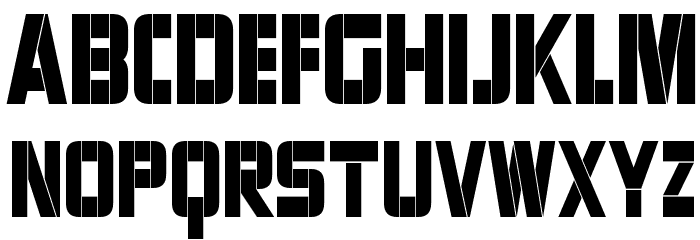 Sharp Avienne Condensed Font LOWERCASE