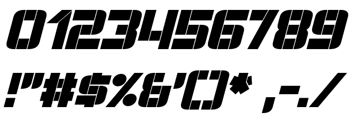 Sharp Avienne Italic Font OTHER CHARS