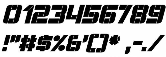 Sharp Avienne Italic Font OTHER CHARS