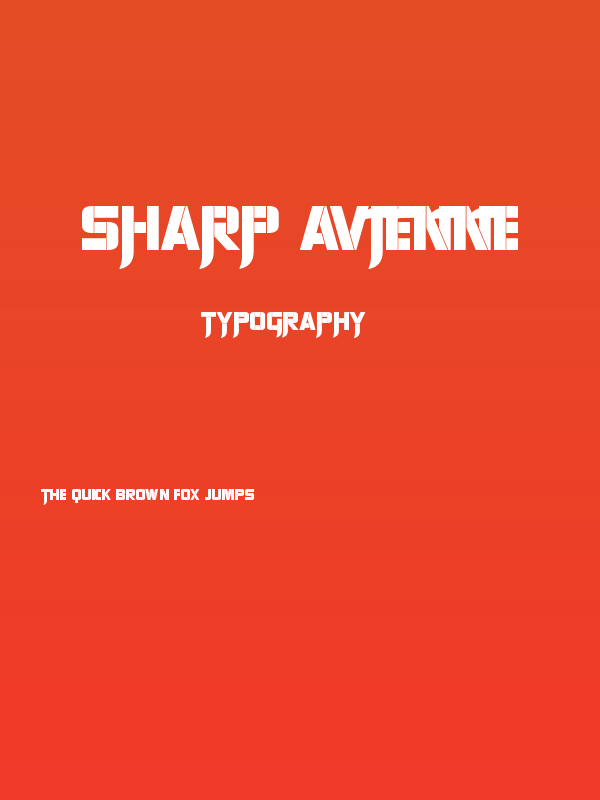 Sharp Avienne Poster
