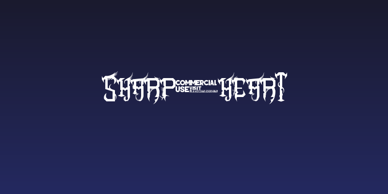 Sharp Heart Social Header