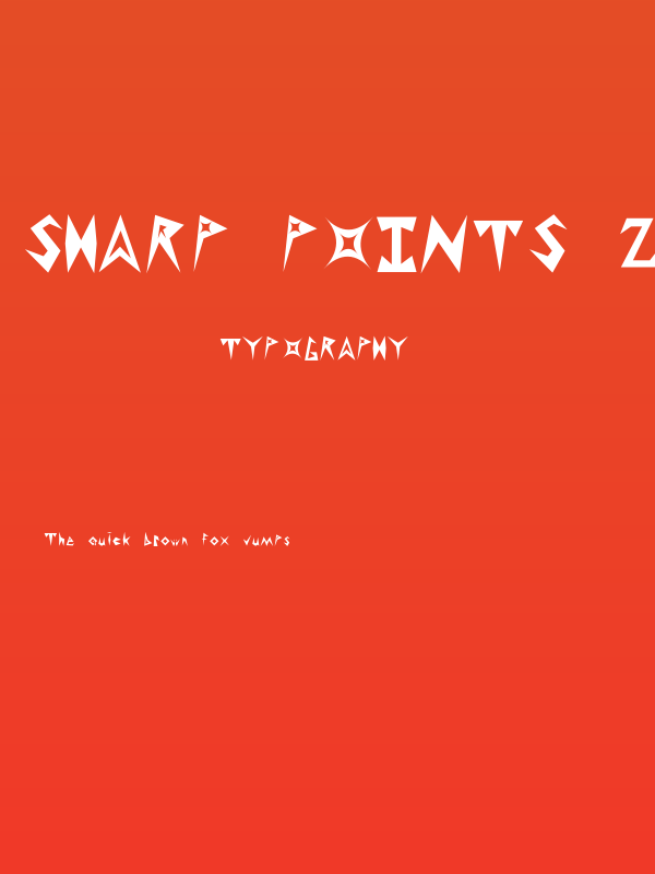 Sharp Points 2.0 Poster