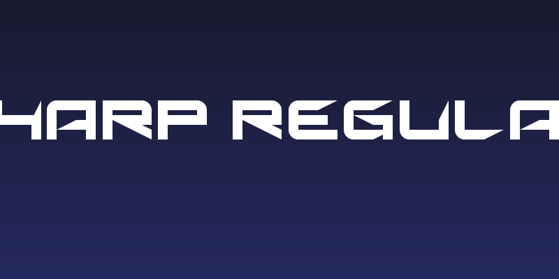 Sharp Regular Social Header