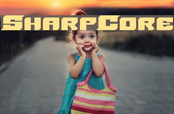 SharpCore Font examples