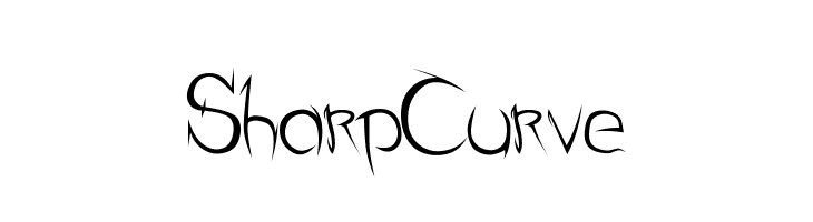 SharpCurve Font