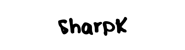 SharpK  नि: शुल्क फ़ॉन्ट्स डाउनलोड