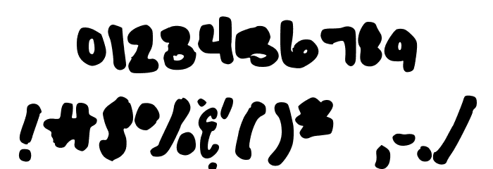 SharpK Font OTHER CHARS