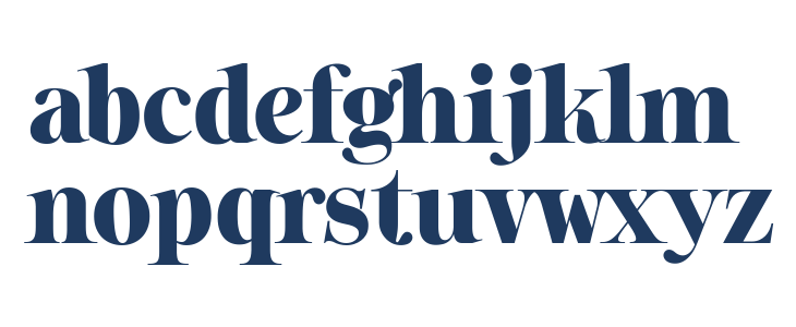 Sharpe PERSONAL Black Lowercase