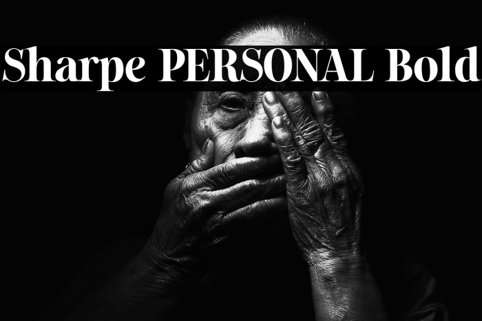 Sharpe PERSONAL Bold Example 3