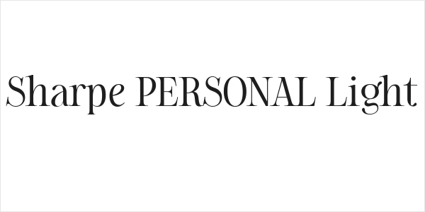 Sharpe PERSONAL Light Logo
