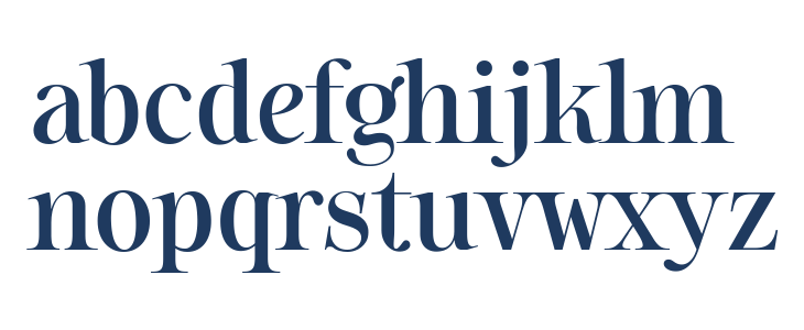 Sharpe PERSONAL Medium Lowercase