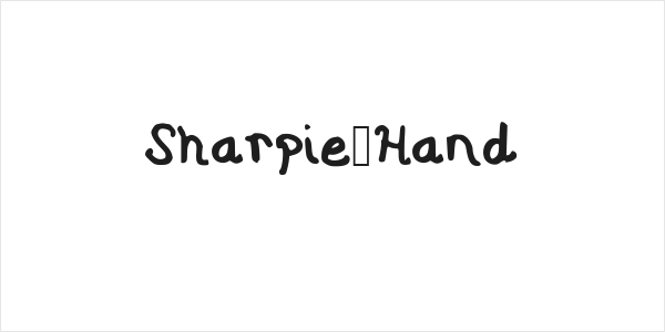 Sharpie Hand Logo