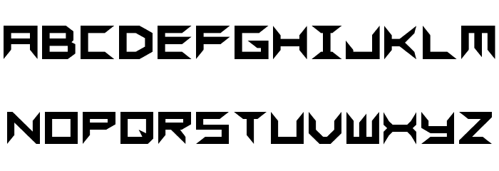 Sharps GF フォント 小文字
