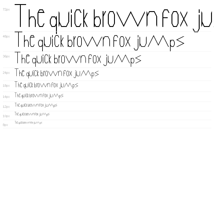 Sharps Regular Waterfall