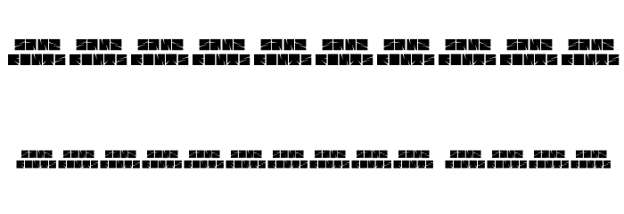 Sharpz Font OTHER CHARS
