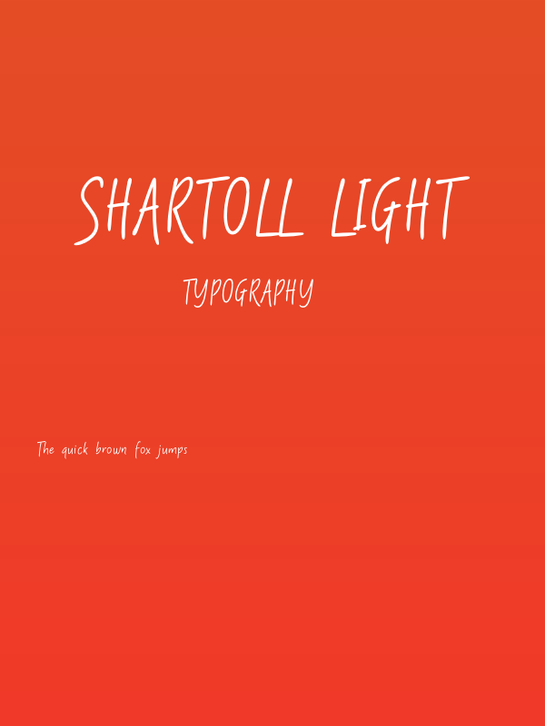 Shartoll Light Poster