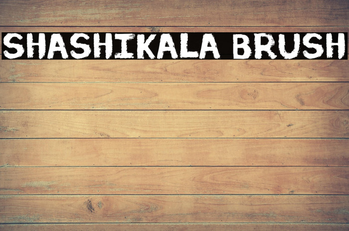 Shashikala Brush Example 1