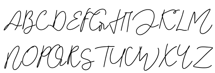 Shasine Time Demo Font OTHER CHARS