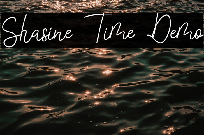 Shasine Time Demo Example 2
