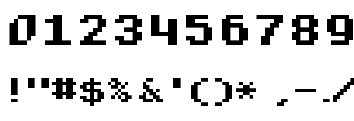 Shaston 320 Font OTHER CHARS