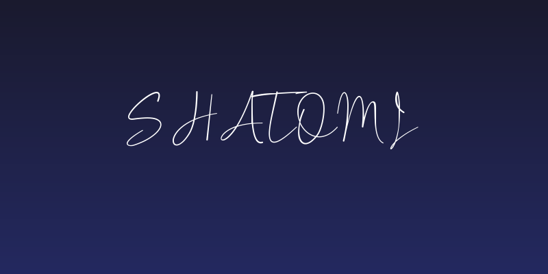 Shatomi Social Header