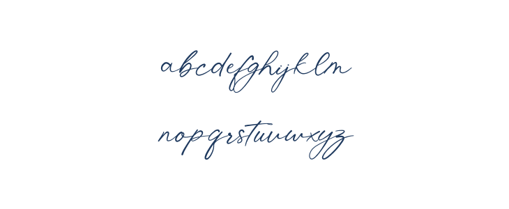 Shatoshi Signature Lowercase