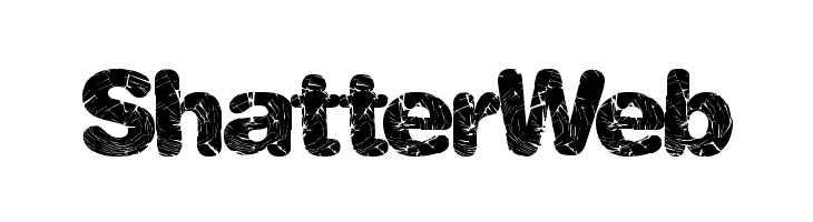 ShatterWeb Font