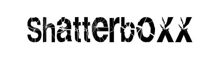 Shatterboxx  baixar fontes gratis
