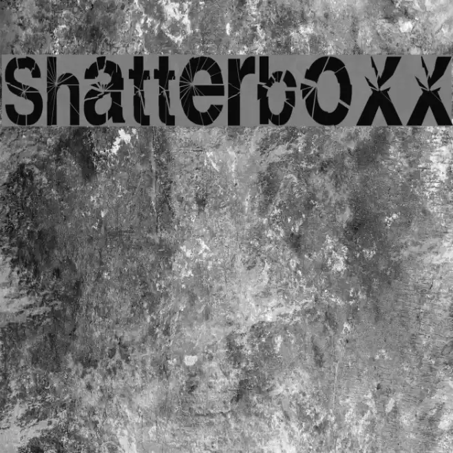 Shatterboxx Font examples